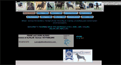 Desktop Screenshot of alfarottweilers.com